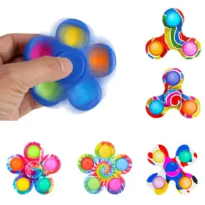 fidget spinner bolha rotativa