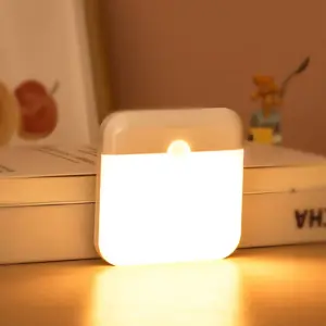 luz noturna led sensor de movimento