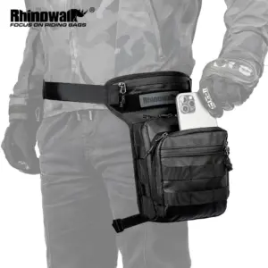 bolsa de perna para motocicleta