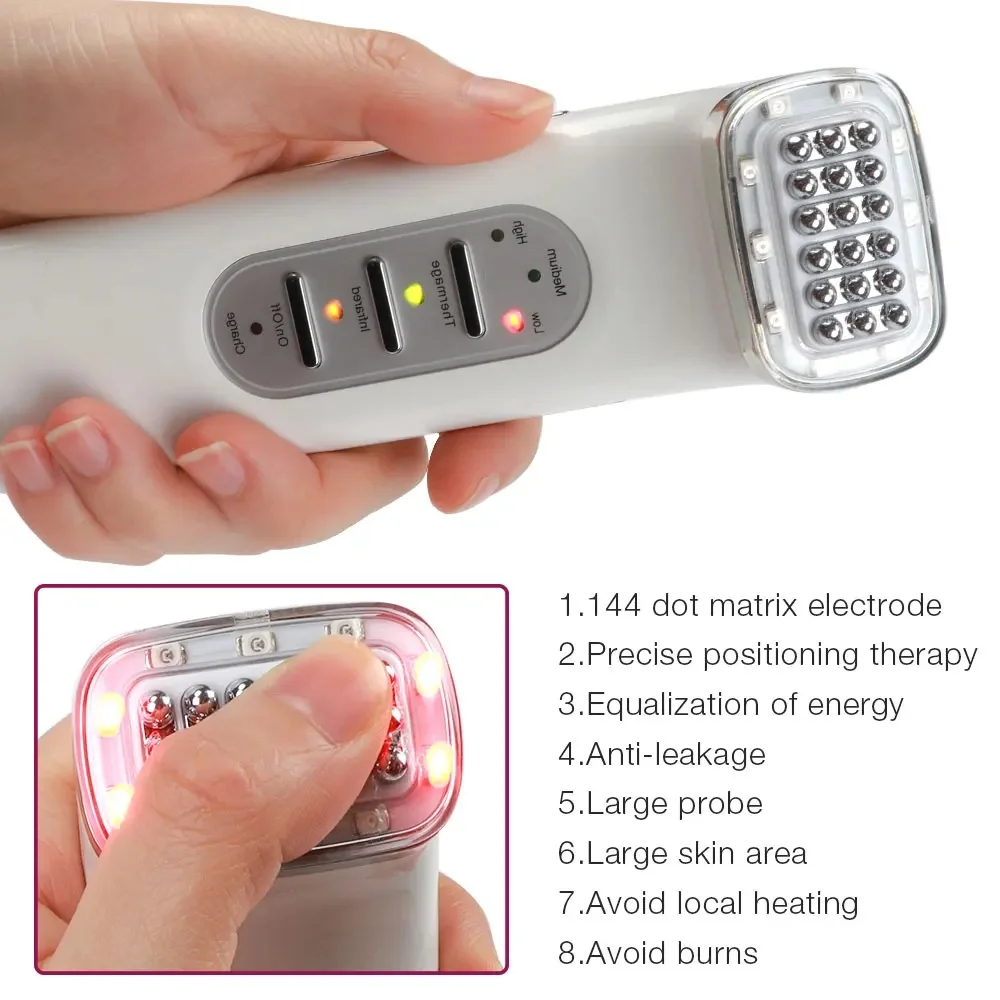 Dispositivo RF Recarregável Firmador Facial Infravermelho - Imagem 4