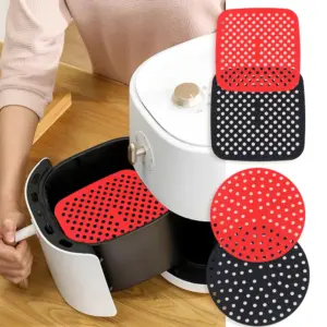 tapete de silicone reutilizável air fryer