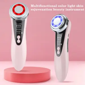 massageador facial luz led