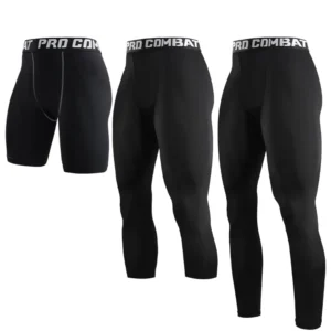 calça de compressão masculina esportiva
