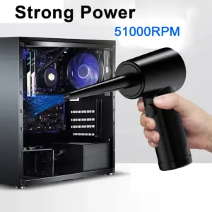 mini ventilador turbo jet portátil