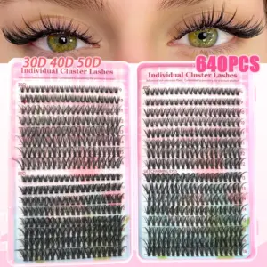 kit cílios individuais D Curl