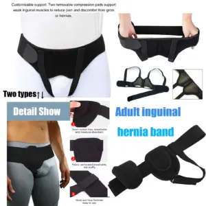 cinto de suporte para hérnia inguinal