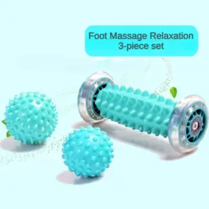 rolo massageador de p&eacute;s