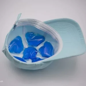 pacote de gel em pvc azul