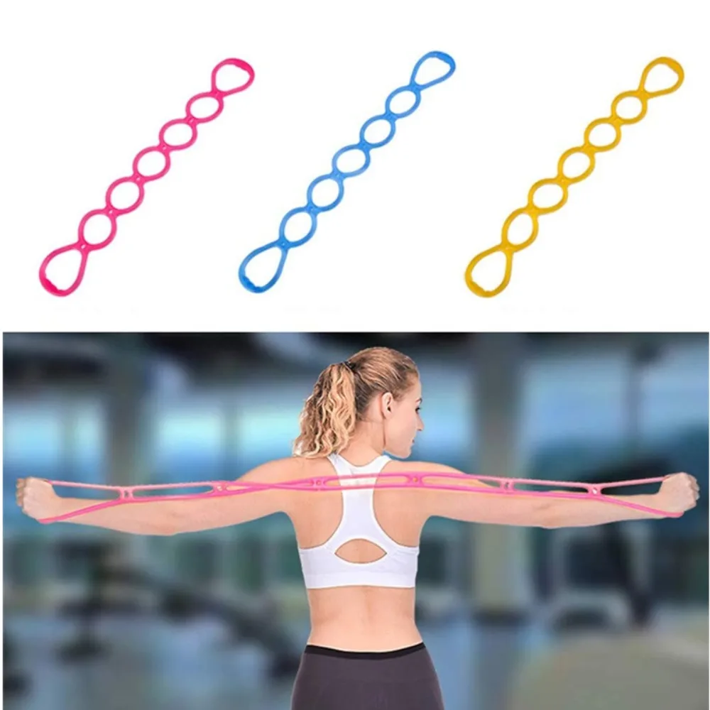 faixa elástica de exercício 7 anéis