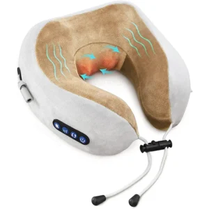 massageador de pescoço com vibração e calor