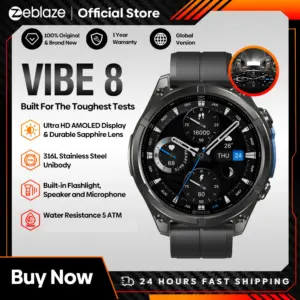 smartwatch zeblaze vibe 8 chamadas de voz