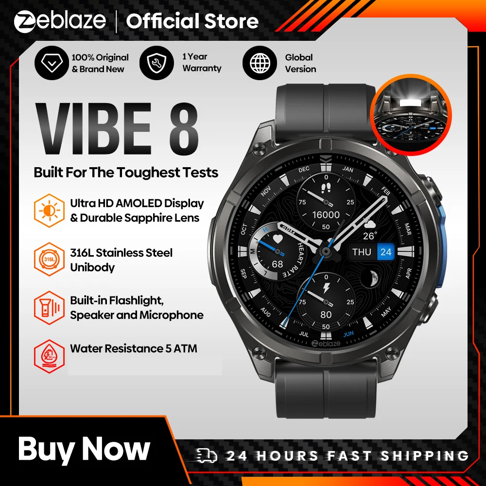 smartwatch zeblaze vibe 8 chamadas de voz