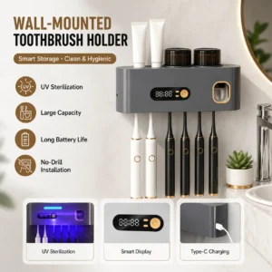 esterilizador UV escova de dente sem fio