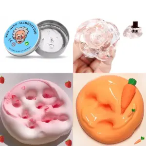 massa de modelar slime reutilizável