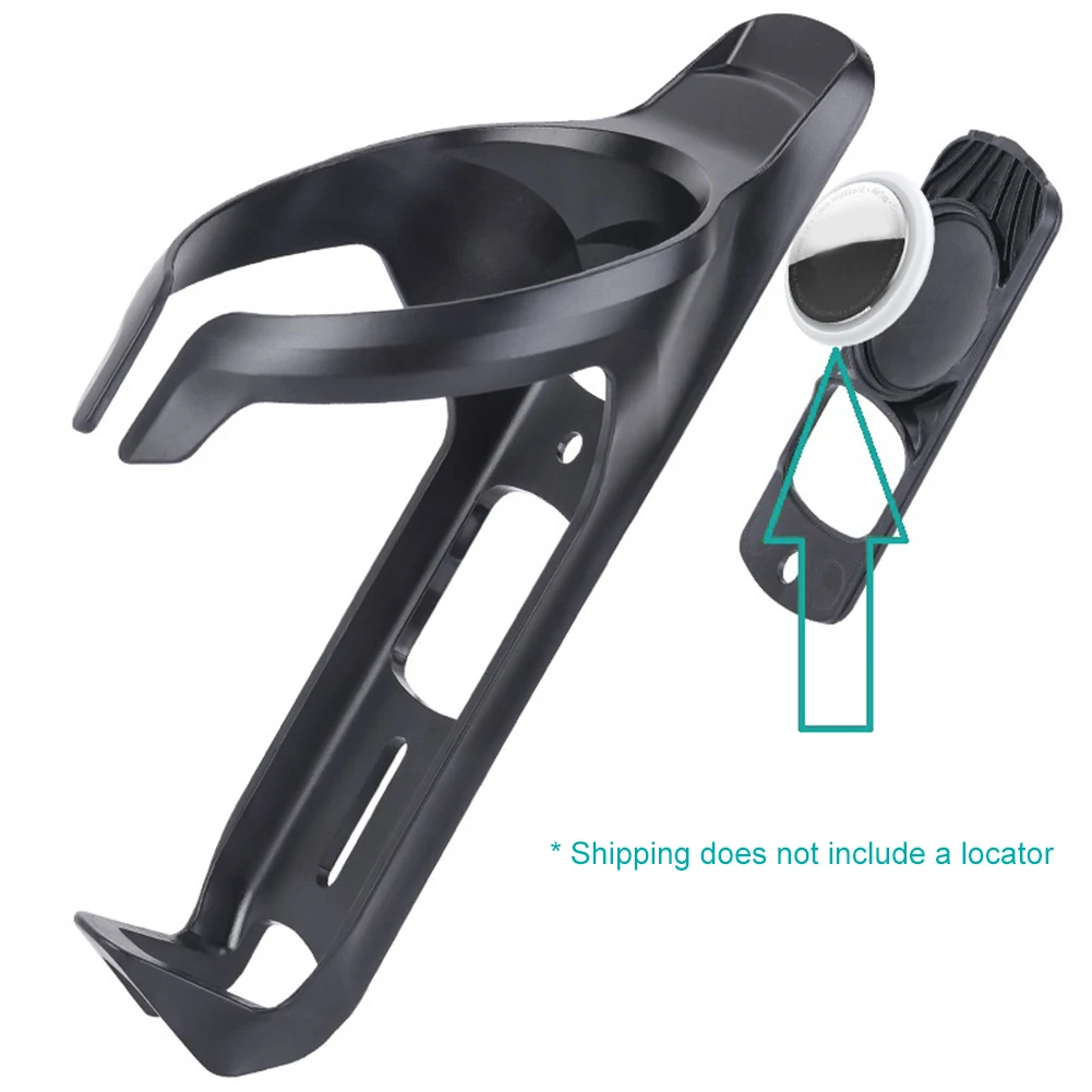 Suporte de Garrafa Bicicleta Anti-Roubo para AirTag Preto - Imagem 5