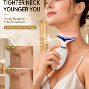 massageador facial e pescoço lifting