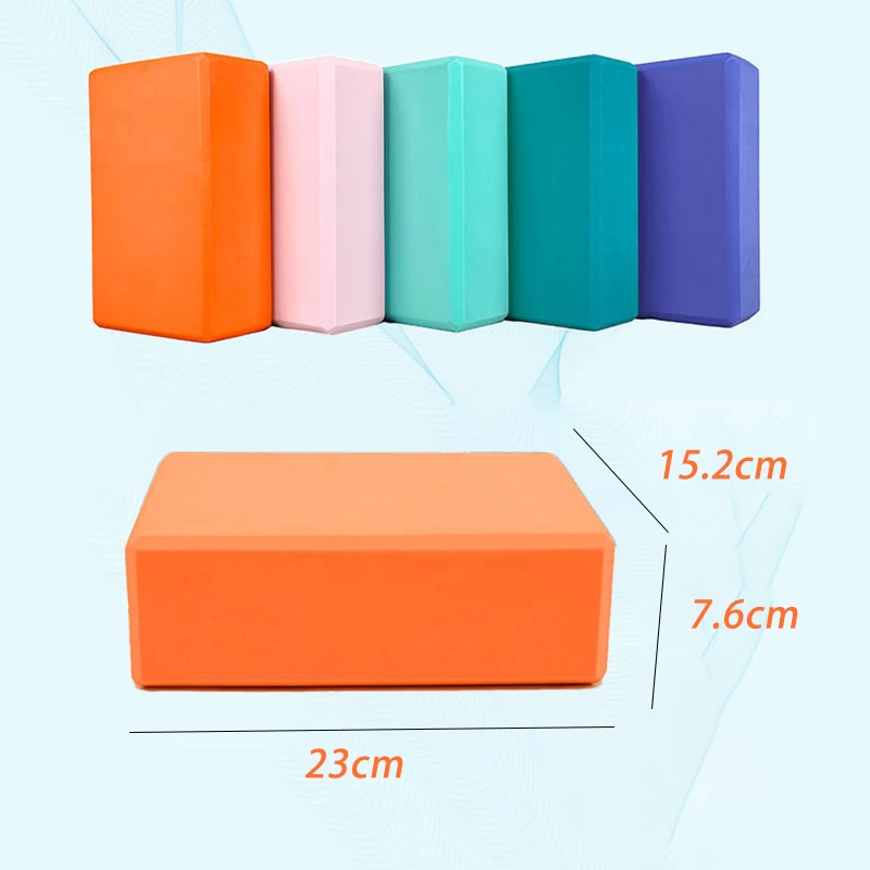 Bloco de Yoga de Espuma para Pilates e Exercícios Fitness - Imagem 2