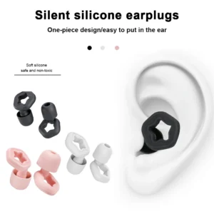 tampões de silicone para natação