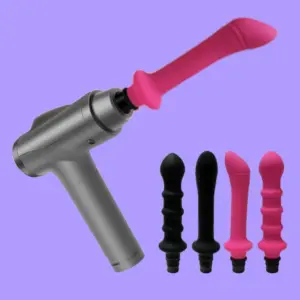 cabeça de massagem de silicone rosqueada