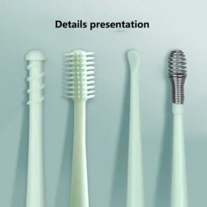 cotonete espiralado de silicone