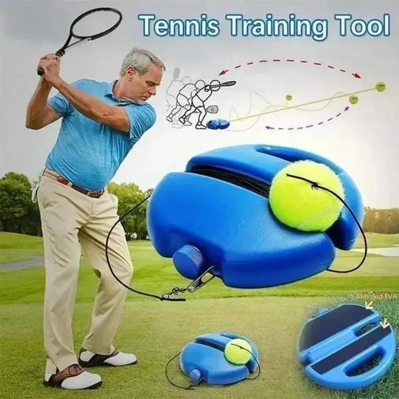 Treinador de Tênis com Bola e Corda Elástica - Imagem 2