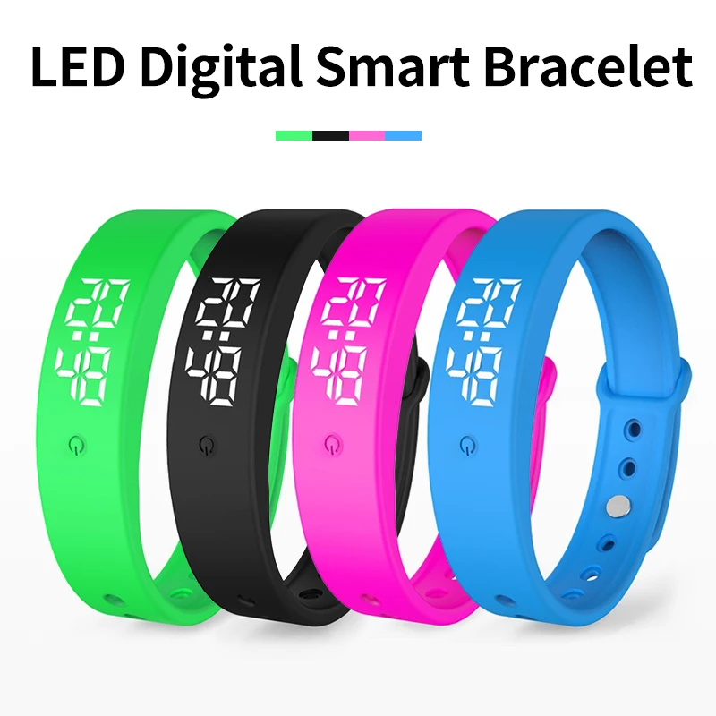 Pulseira Inteligente LED Digital Romã - Imagem 2