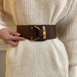 cinto feminino elástico retrô