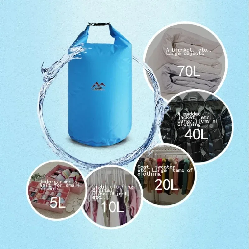 Saco Seco Impermeável para Acampamento 5L - Imagem 4