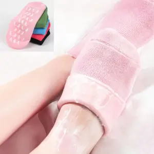 meias hidratantes de silicone
