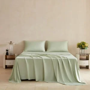 lençol de cama 100% fibra de bambu