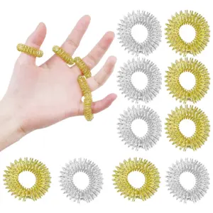 anel de massagem de dedo acupressão