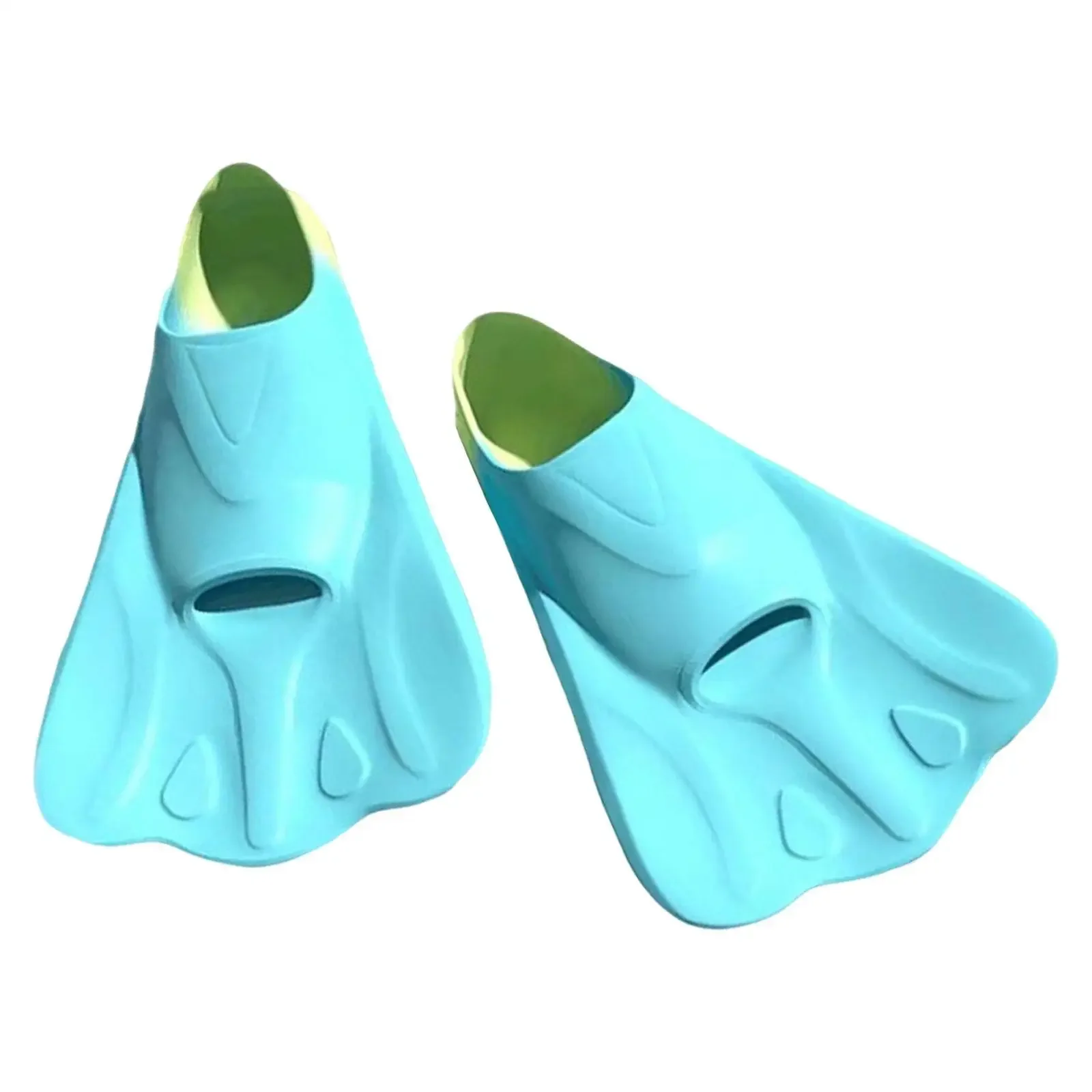 Nadadeiras de Natação Silicone Profissional Azul Marinho M - Imagem 6