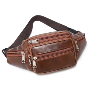 pochete masculina couro pu