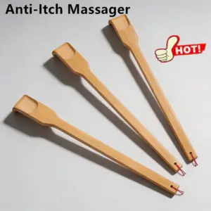 coçador de costas de bambu