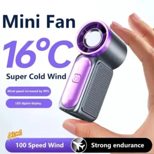 mini ventilador portátil turbo