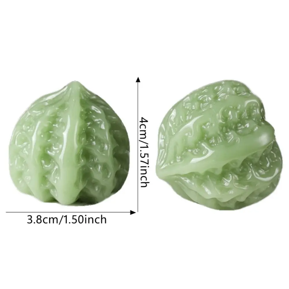 Bolas de Massagem de Pedra de Jade Marfim 40 mm - Imagem 6