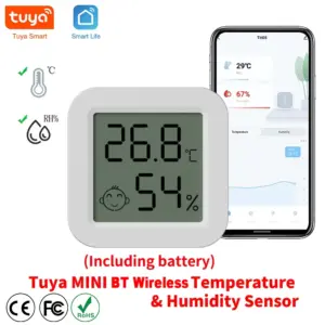 sensor de temperatura e umidade tuya bt