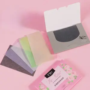 papel absorvente de oleosidade facial