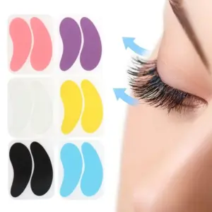 almofadas de silicone reutiliz&aacute;veis para c&iacute;lios
