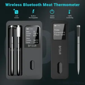 termômetro de carne sem fio bluetooth