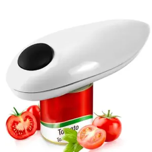 abridor de latas elétrico automático