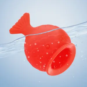 aumentador de lábios em forma de peixe