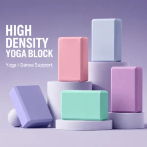 bloco de yoga em espuma eva