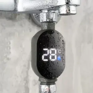 medidor de temperatura digital chuveiro