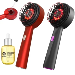 massageador de couro cabeludo luz vermelha