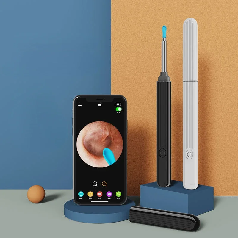 Limpador de Ouvido Visual com Câmera e Lente de 3,6 mm Roxo - Imagem 4