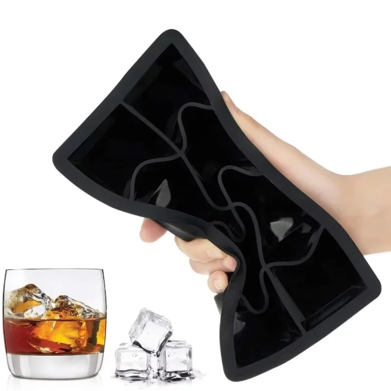 Molde de Gelo Esférico de Silicone para Coquetel Preto - Imagem 5