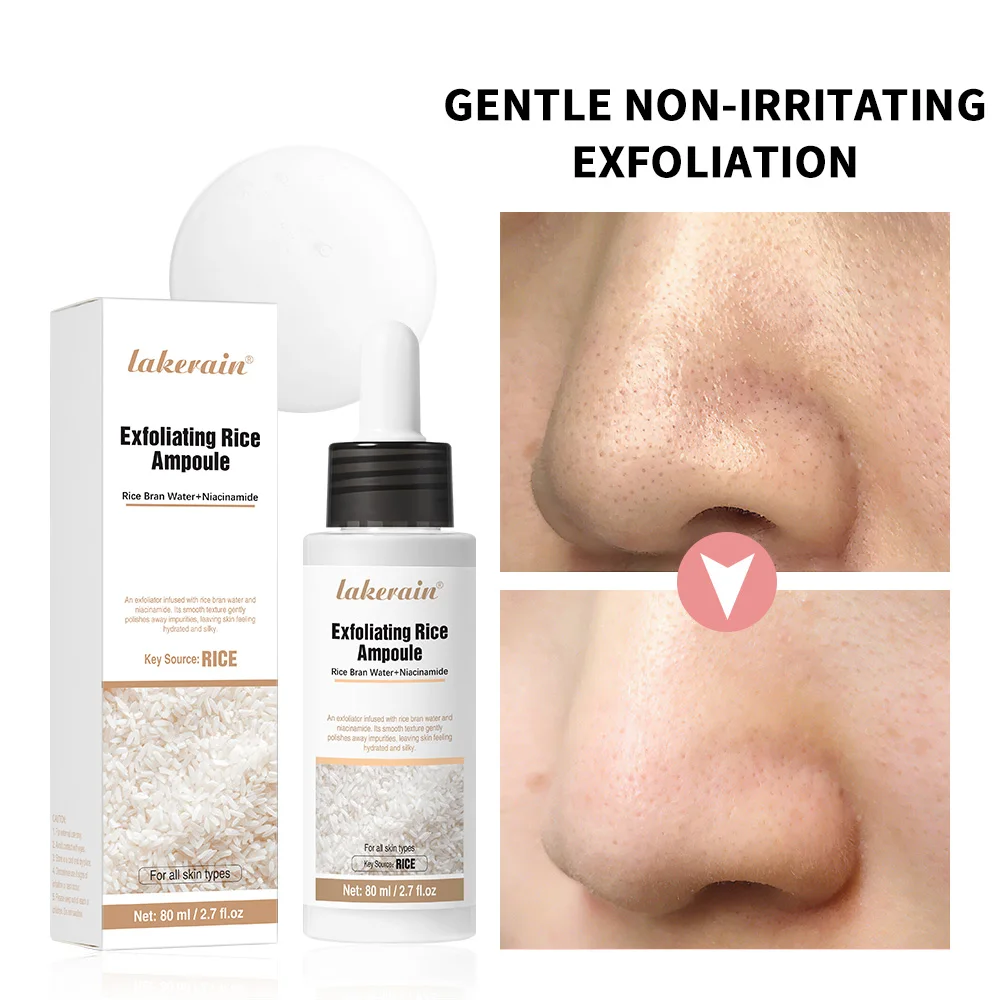 Lakerain Ampola Esfoliante de Arroz 80ml - Imagem 2