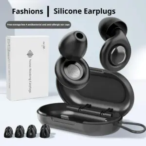 tampões de ouvido de silicone cancelamento de ruído