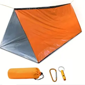 saco de dormir de emergência térmico